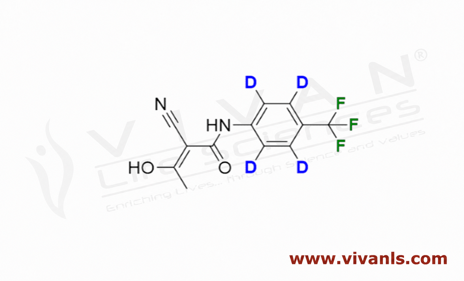 Stable Isotope Labeled Compounds-Teriflunomide-d4-1787659381.png